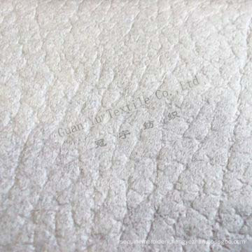 Polyester Embossed Suede Microfiber Leather Fabric